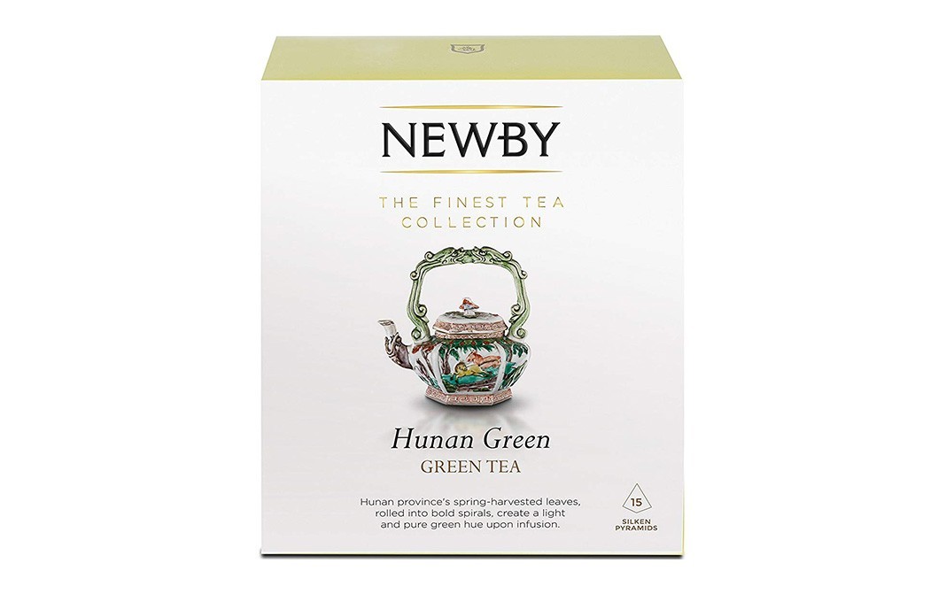Newby Hunan Green, Green Tea   Box  25 pcs